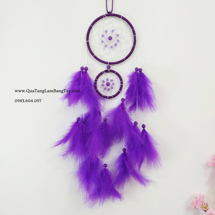 dreamcatcher gắn đèn 